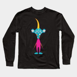 funny monster Long Sleeve T-Shirt